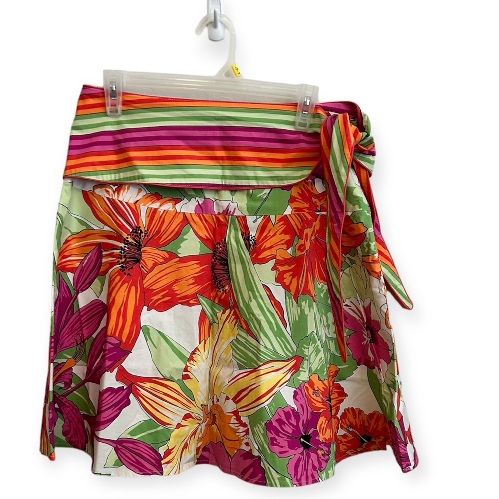 Nine and co weekend by Nine West floral skirt women’s size 8